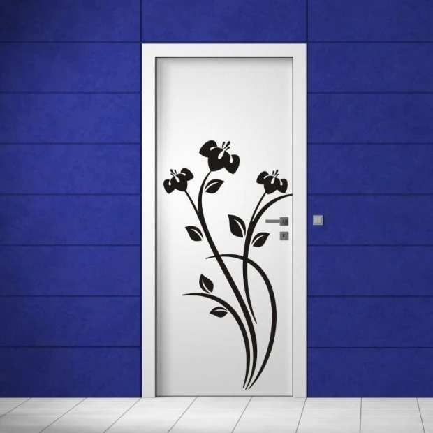 Elegant Japanese sticker 69 in a minimalist style, perfect for modern interiors with a touch of sophistication.