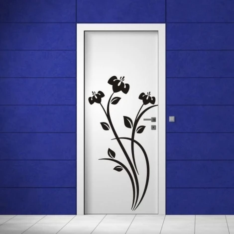 Elegant Japanese sticker 69 in a minimalist style, perfect for modern interiors with a touch of sophistication.