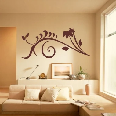 Elegant Japanese sticker 70 in brown shades, perfectly complementing modern decor.