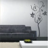 Stylish tree painting template 0953, perfect for a modern living room, adding elegance and a natural touch.