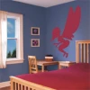 Red enchanted elf, perfect for a child\'s room, adding magic and imagination to any space.