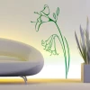 Elegant floral sticker 0984 adds freshness to modern interiors, perfectly complementing any decor.