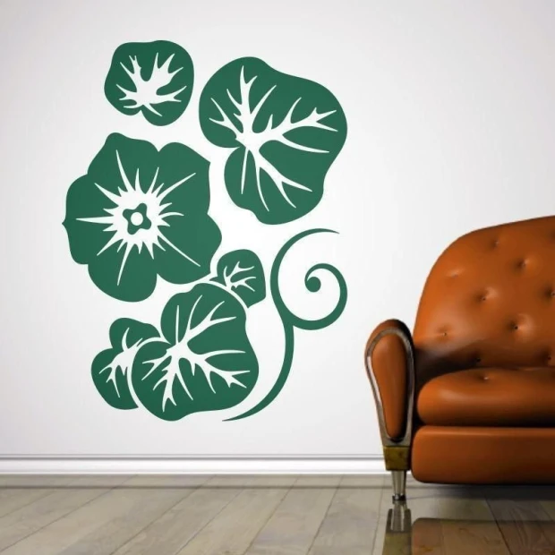 Stylish floral painting template 0974, perfect for modern interiors, adds freshness and elegance.