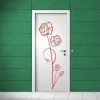 Elegant floral painting template, perfect for refreshing modern interiors.