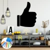 Chalk sticker OK 347 - Styled in a modern living room with light-colored walls and minimalist furniture.