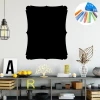 Chalkboard sticker decorative frame 360 - Styled in a modern interior with light walls and minimalist furniture.