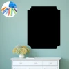 Chalkboard sticker decorative frame 361 - Room arrangement with light-colored walls and white furniture.