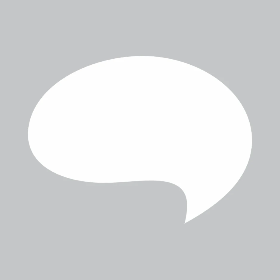 Dry-erase board speech bubble 233 - Graphic design resembling a comic speech bubble with rounded edges.