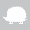 Hedgehog-shaped dry-erase board 299 - features spikes and a rounded belly design.