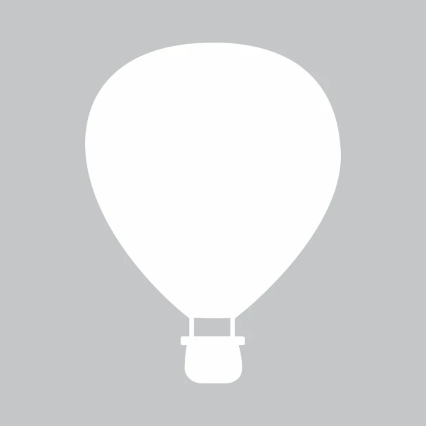 Balloon-shaped whiteboard 349 - Graphic design with a large smooth surface and rectangular basket.