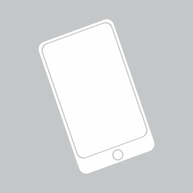 Smartphone-shaped whiteboard 363 - Graphic design with a rectangular screen and rounded edges.