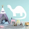 Dinosaur dry-erase board 282 - Decor in a child\'s room with light walls and pastel furniture.