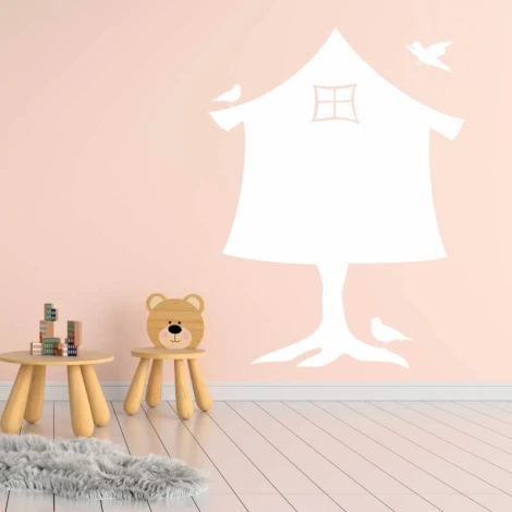 Dry-erase board Baby Jaga house 284 - Decorated in a children\'s room with light walls and wooden flooring.