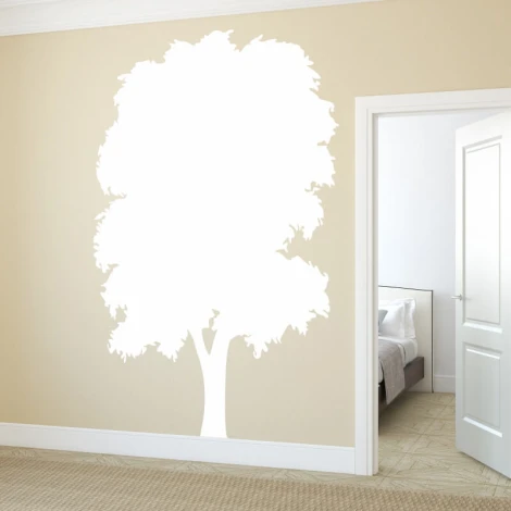 Dry-erase board wood 302 - Room arrangement with light-colored walls and light-toned flooring.