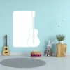 Dry-erase guitar board 301 - Decorated in a child\'s room with light-colored walls and carpeted floor.