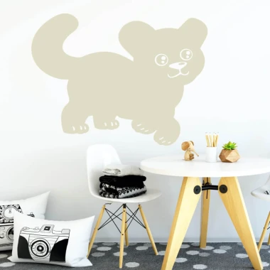 Panther dry-erase board 270 - Styled in a modern room with light walls and minimalist furniture.