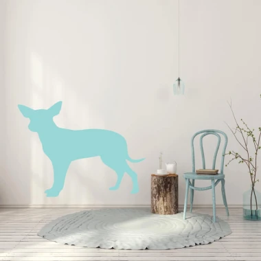 Dry-erase board dog 356 - Styled in a bright room with neutral walls and wooden flooring.