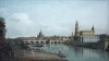 Reproduction of Dresden from the Right Bank of the Elbe by Canaletto, Bernardo Bellotto - Graphic design.