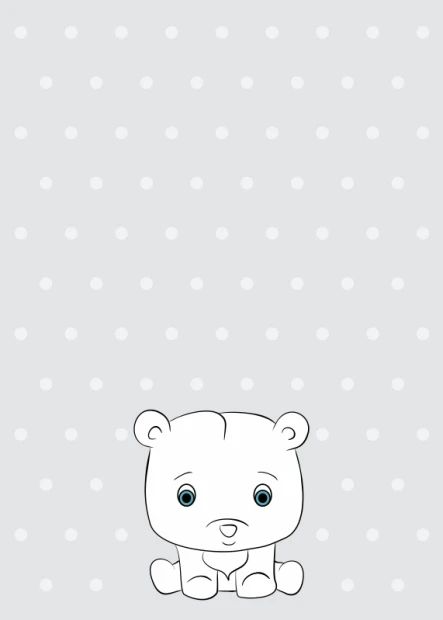 Magnetic dry-erase board for kids featuring a dog design with white dots on a gray background and a sad drawing.