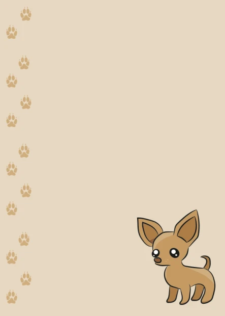 Dry-erase magnetic board for kids featuring a puppy design on a light background.