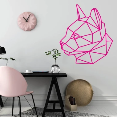 Cat painting template 2479 - Room setup with light walls, modern furniture, and a minimalist style.