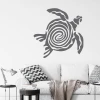 Turtle painting template 2485 - Living room setup with light walls and minimalist furniture.