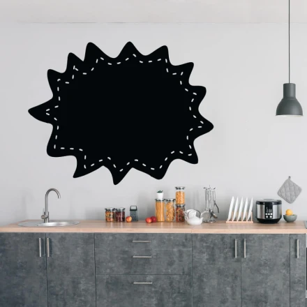 Chalkboard sticker bubble 367
