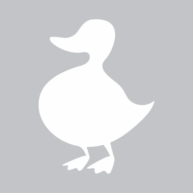 Duck-shaped dry-erase board 376 - Features rounded contours and simple details in a graphic design.