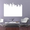 Dry-erase board city 379 - Living room setup with purple walls, wooden floor, and modern furniture.