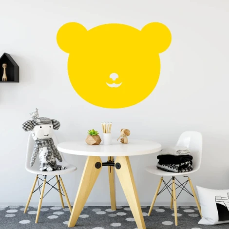 Whiteboard bear 364 - Dining room setup with light walls and minimalist furniture.