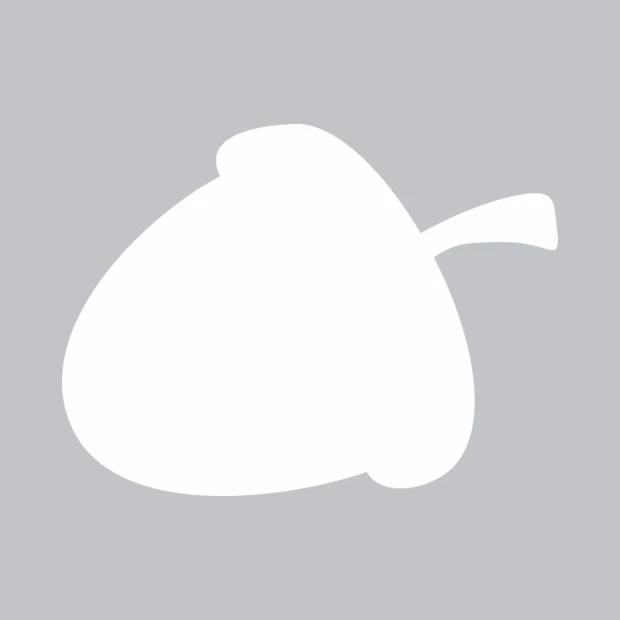 Acorn-shaped dry-erase board 375 - features a graphic design with rounded edges.