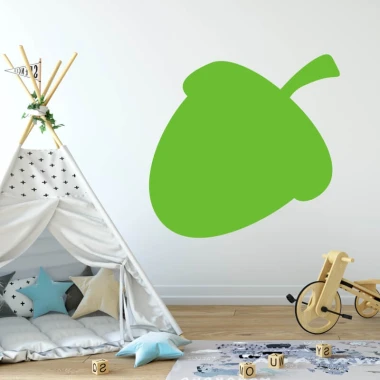 Acorn dry-erase board 375 - Decorated in a children\'s room with light-colored walls and stylish furniture.