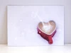 Dry-erase board 203 heart - Graphic design featuring a heart-shaped cup with a steaming drink.