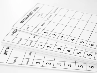Custom dry-erase board with a PVC backing, 5mm thick, 30x60cm size - Graphic design. Simple grid pattern.
