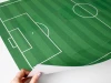 Tactical football board 322, dry-erase, with a green surface and white field lines.