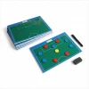 Magnetic whiteboard with custom design - Graphic features a soccer field.