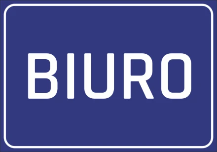 Information Sticker Office