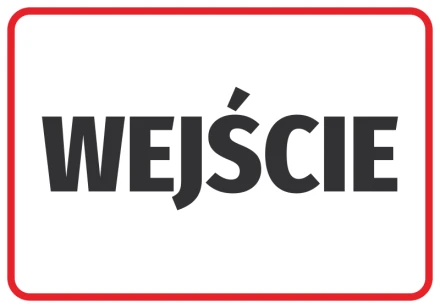 Information Sticker Entrance N046