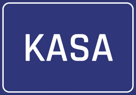 Information Sticker Cash Register