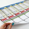 Custom dry-erase board with your design, perfect for organization in a modern office or classroom.