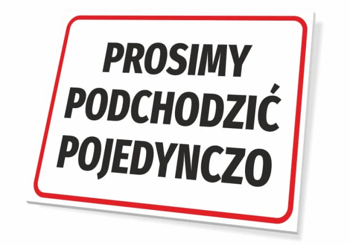 Single file please - Graphic design. Simple rectangle with white background, black text, and red border.