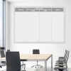 Agile board 143 magnetic whiteboard for lean management - Office setup with light-colored walls and modern furniture.