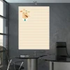 Magnetic dry-erase board lean ideas 029 - Office decor. Gray walls, modern furniture.