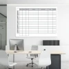 Kamishibai Lean 103 dry-erase magnetic board - Office setup with light-colored walls and modern furniture.