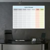 Magnetic whiteboard for lean analysis, 5 Whys method. Bright office decor with modern design.