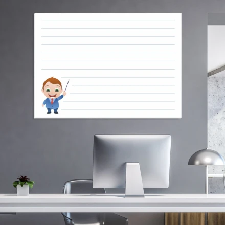 Dry-Erase Board Notepad 025