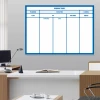 Lean 106 Kanban whiteboard - Office setup with light-colored walls and wooden furniture accents.
