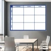 Lean Kanban whiteboard 116 - Office setup with gray walls and light furniture.