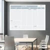 Kanban board dry-erase 105 - Office setup with light-colored walls and modern furniture.