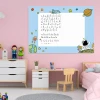 Dry-erase writing board for kids, space-themed EDU 052 - Ideal for bright children\'s room decor.